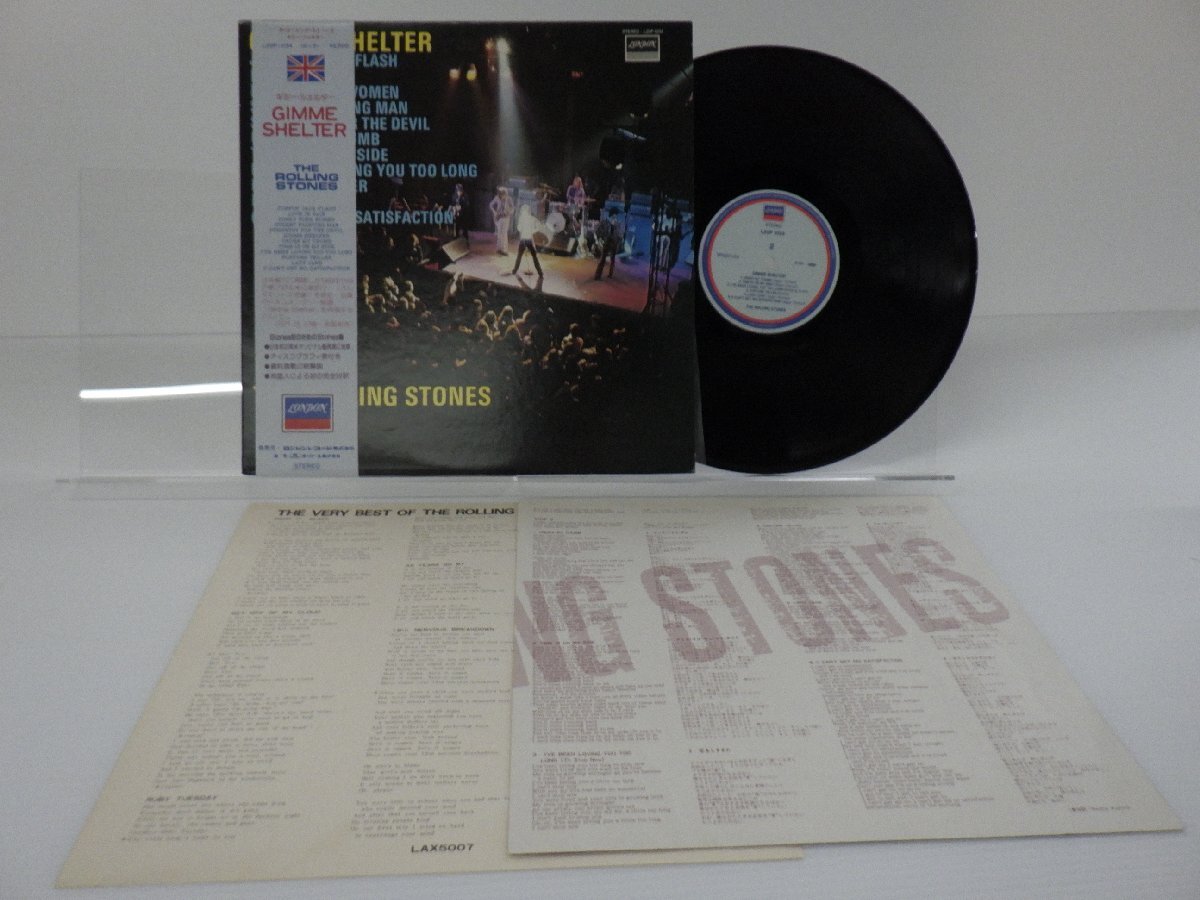 The Rolling Stones(ザ・ローリング・ストーンズ)「Gimme Shelter(ギミー・シェルター)」LP/London Records(L20P 1034)/ロック_画像1