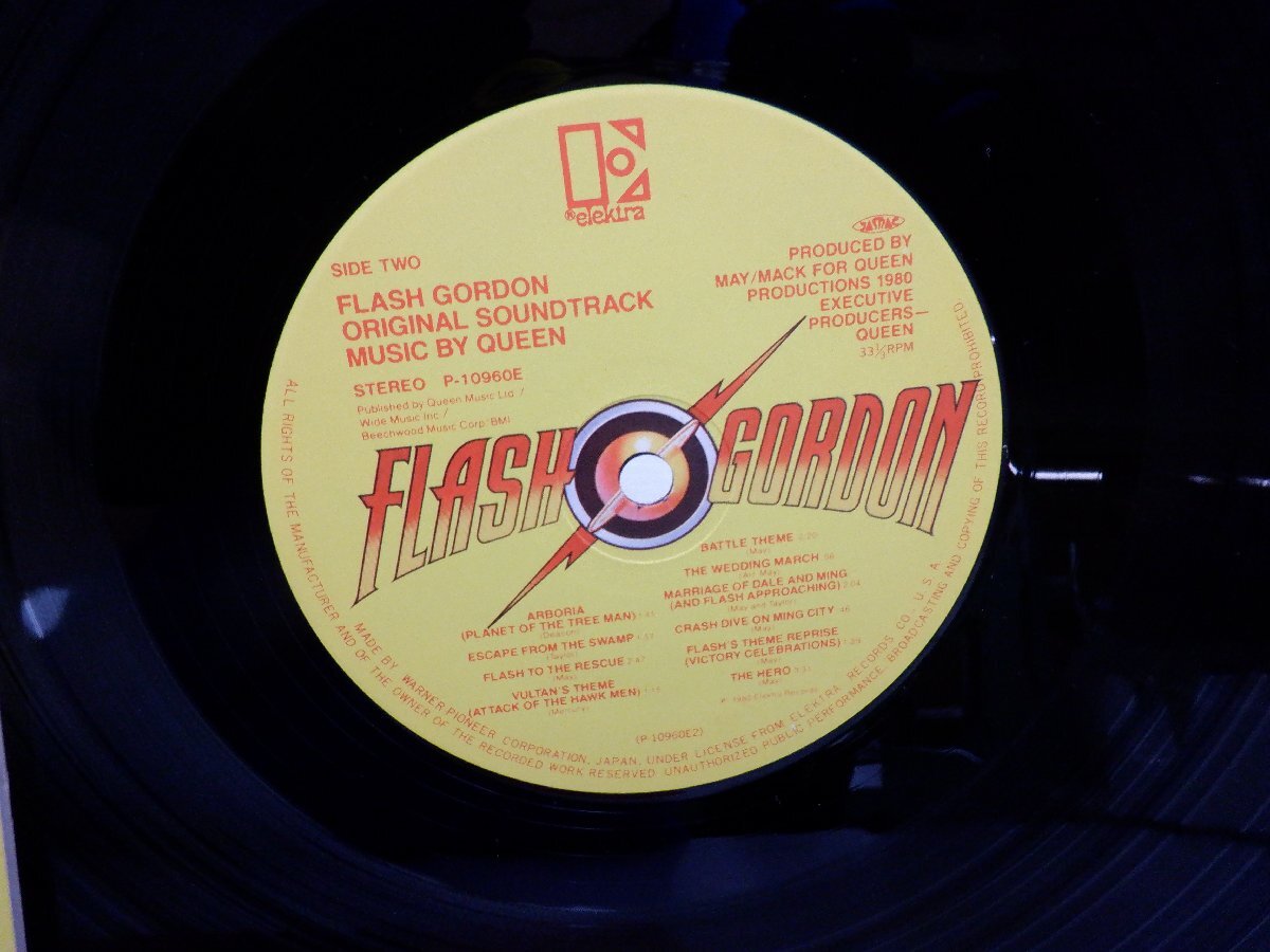 Queen(クイーン)「Flash Gordon (Original Soundtrack Music)(フラッシュ・ゴードン)」LP（12インチ）/Elektra(P-10960E)/Rockの画像2