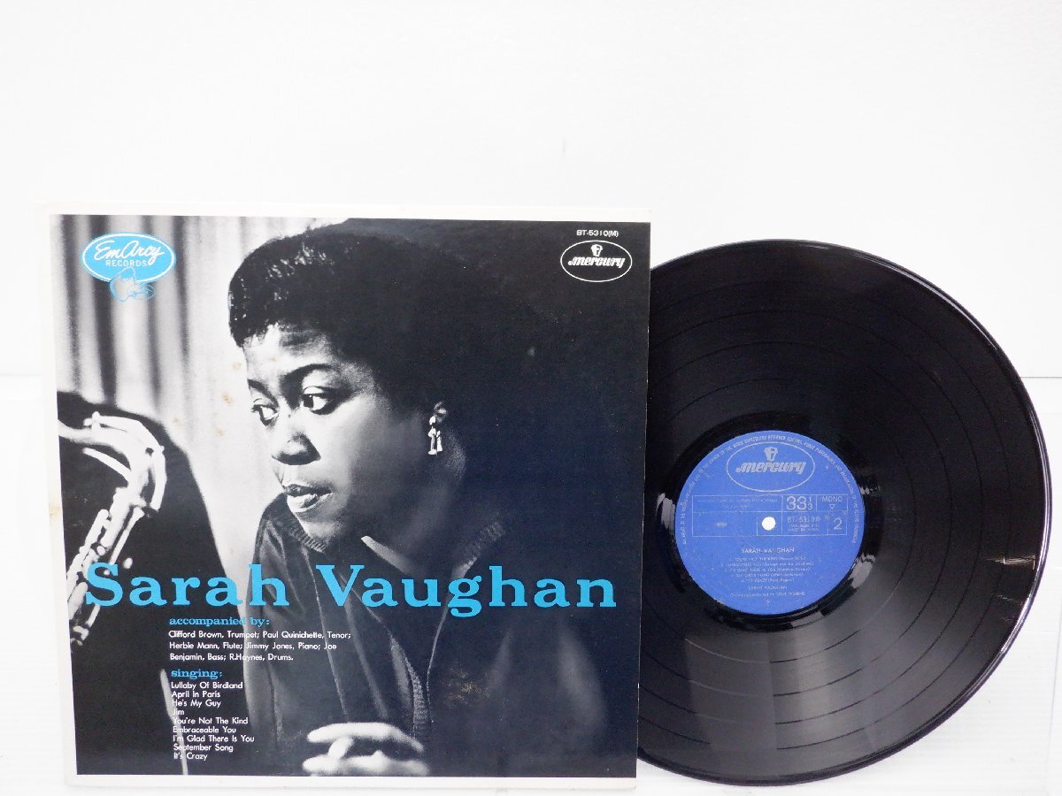 Sarah Vaughan(サラ・ヴォーン)「Sarah Vaughan」LP（12インチ）/Mercury(BT-5310(M))/Jazz_画像1