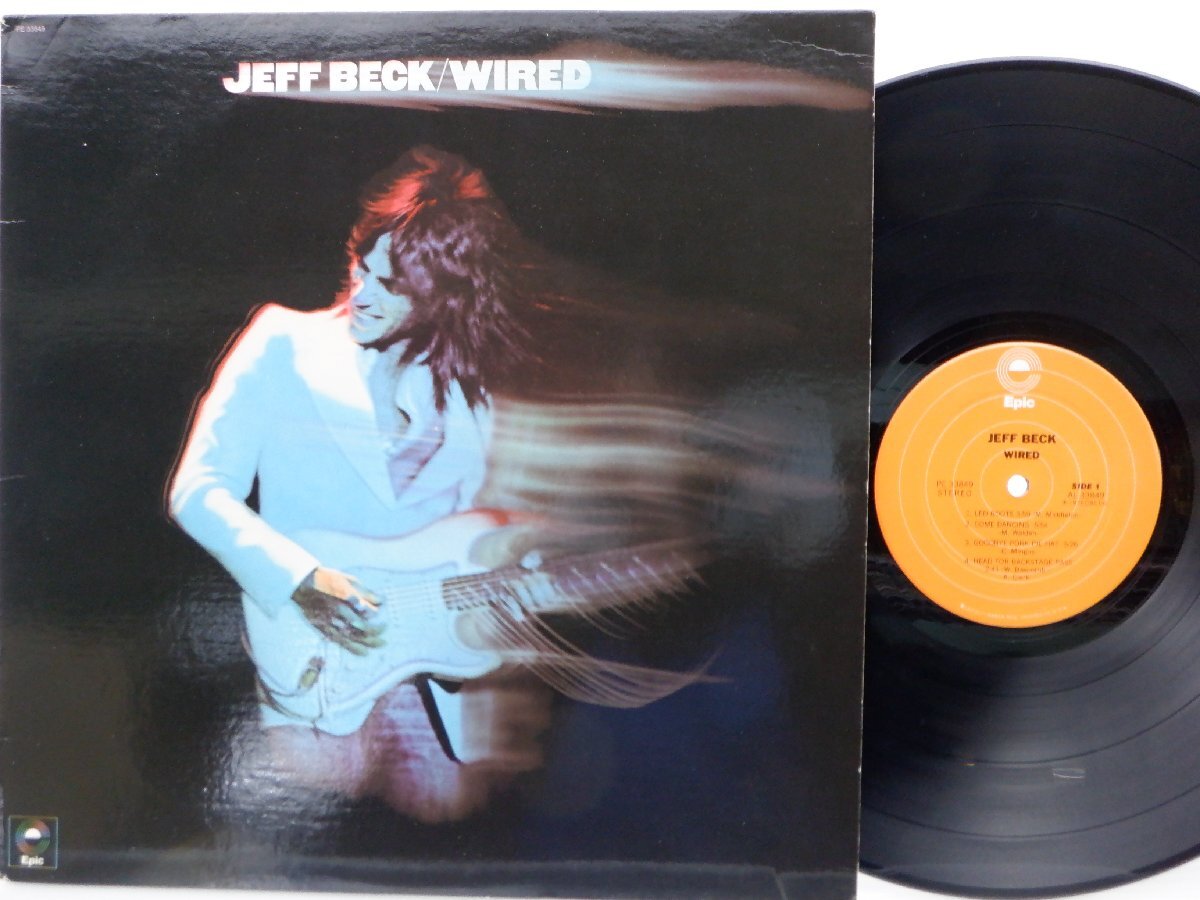 Jeff Beck「Wired」LP（12インチ）/Epic(PE 33849)/Jazzの画像1