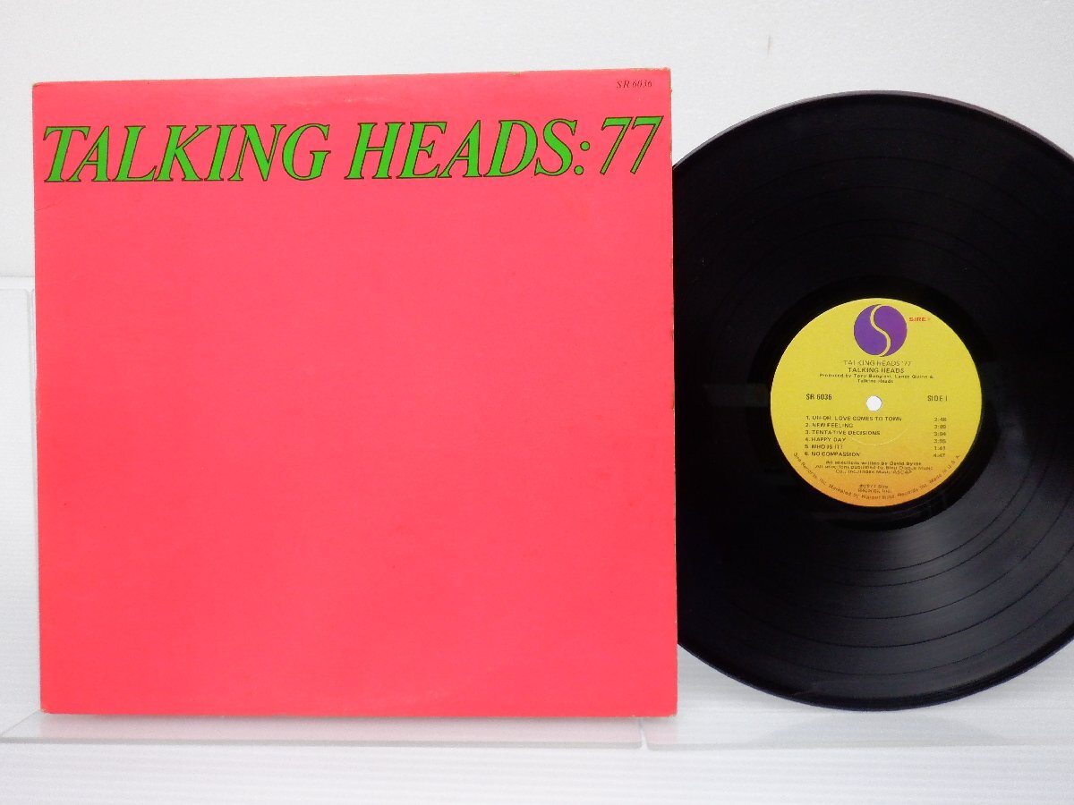 Talking Heads(トーキング・ヘッズ)「Talking Heads:77(怒りの誕生)」LP（12インチ）/Sire(SR 6036)/ニューエイジの画像1