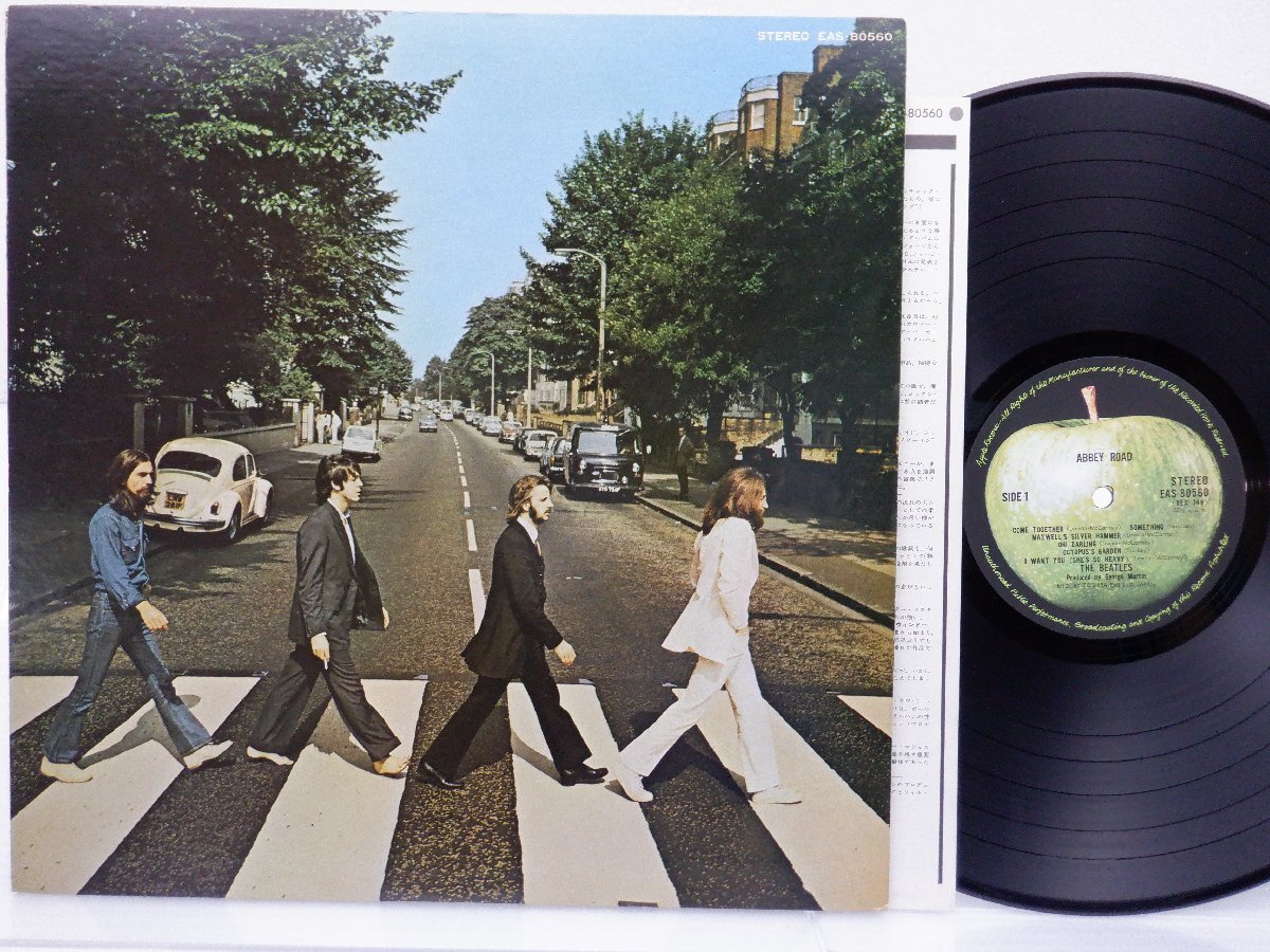 The Beatles(ビートルズ)「Abbey Road(アビイ・ロード)」LP（12インチ）/Apple Records(EAS-80560)/ロック_画像1