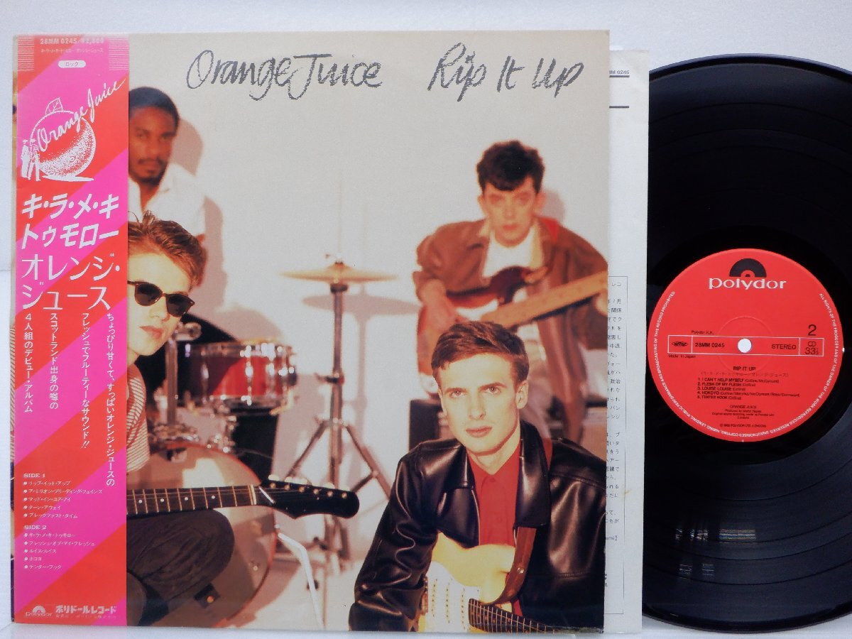 Orange Juice「Rip It Up」LP（12インチ）/Polydor(28MM 0245)/Rock_画像1