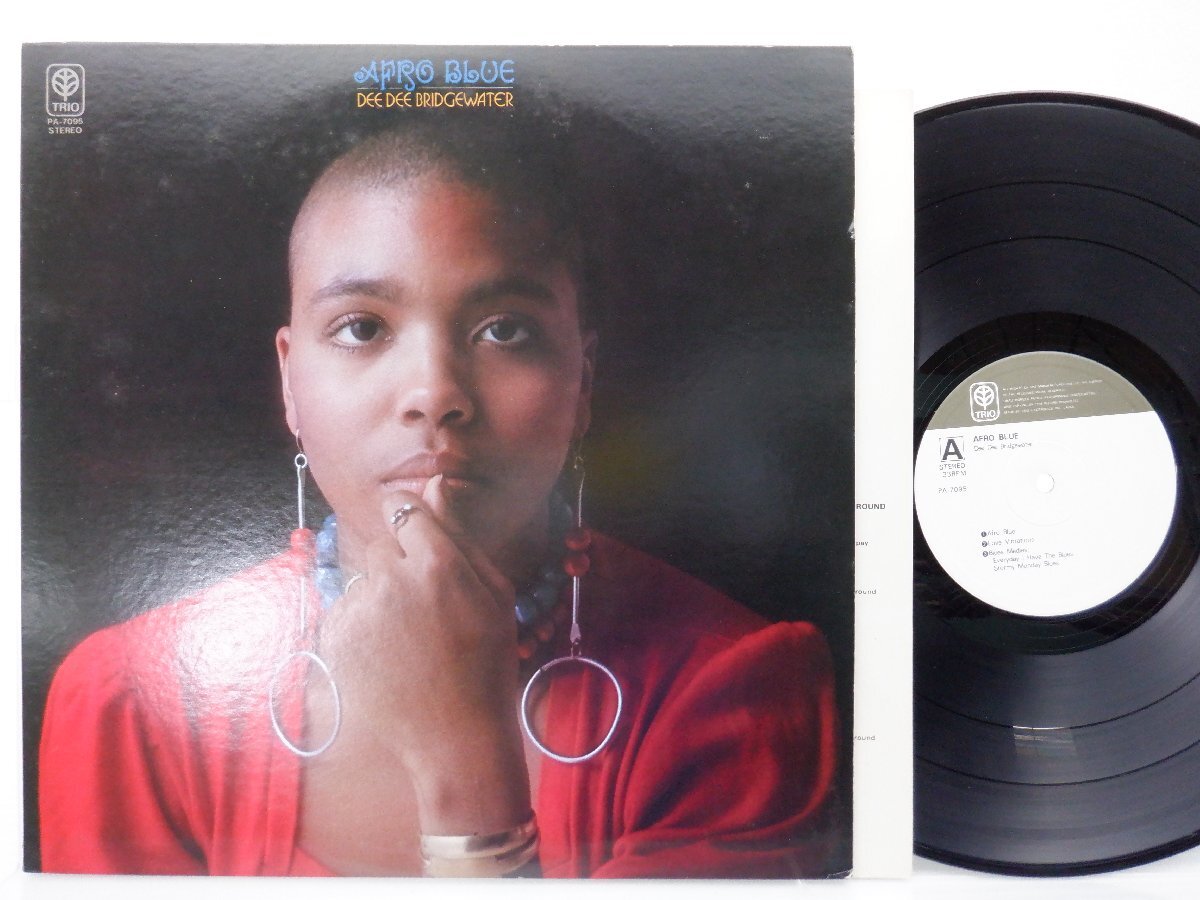 Dee Dee Bridgewater(ディー・ディー・ブリッジウォーター)「Afro Blue(アフロ・ブルー)」LP/Trio Records(PA-7095)/ジャズ_画像1