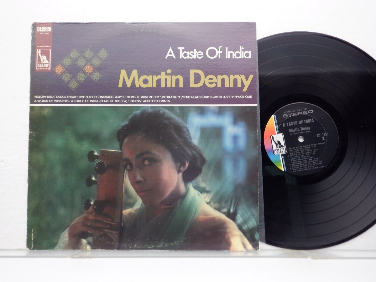 Martin Denny「A Taste Of India」LP（12インチ）/Liberty(LST-7550)/ジャズ_画像1