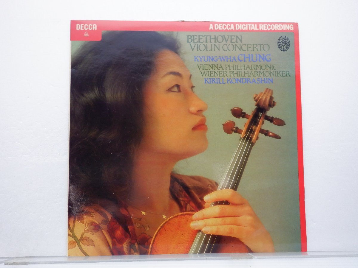 【UK盤】Kyung-Wha Chung(チョン・キョンファ)「Violin Concerto」LP（12インチ）/Decca(SXDL 7508)/クラシックの画像1