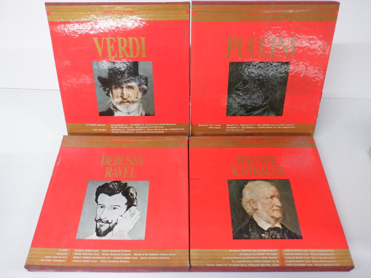 【箱売り】V.A.(ヘンデル/ハイドン/リスト等)「クラシック 1箱 全集（BOX）8点セット 。」/クラシックの画像1