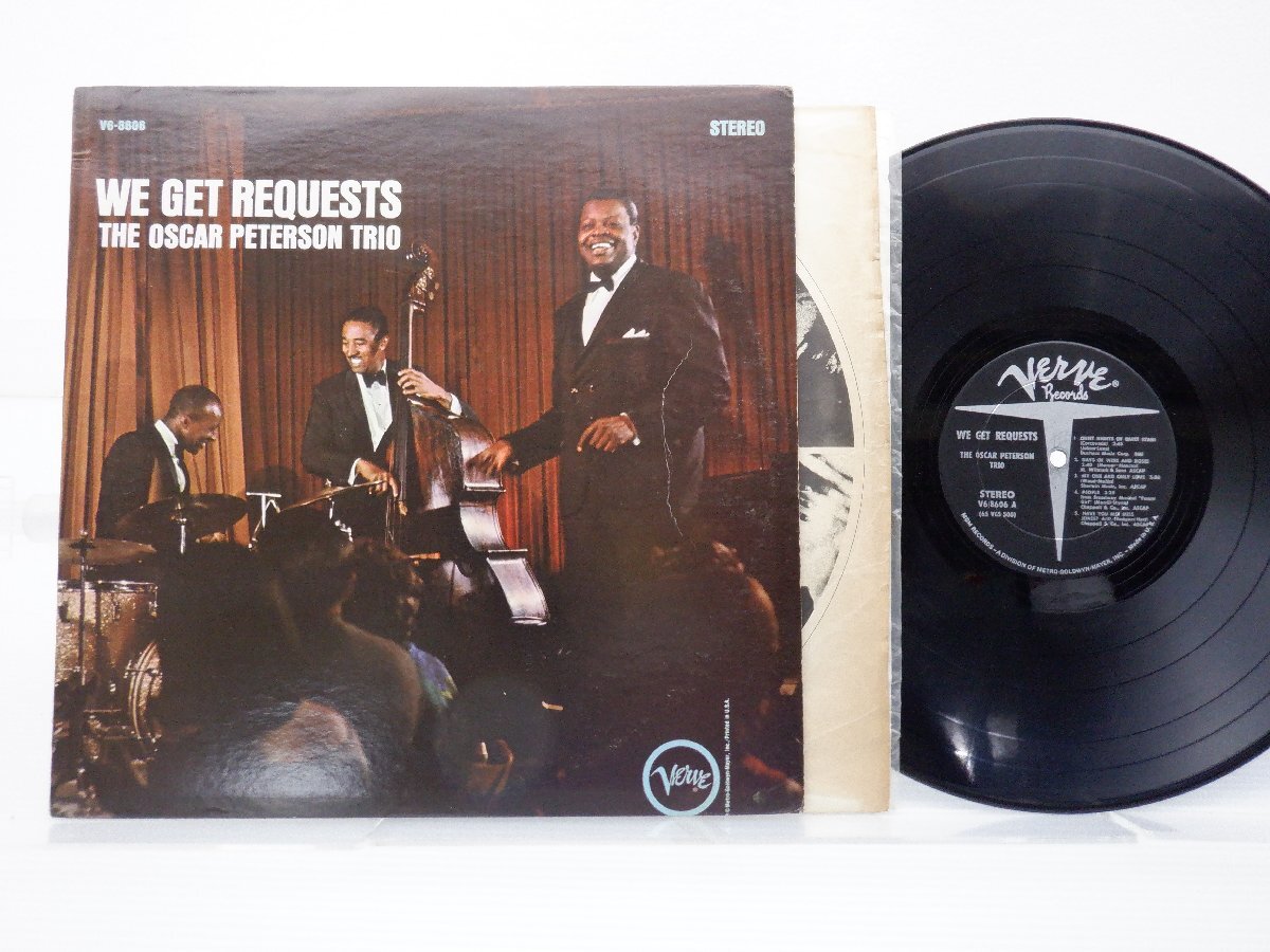 【US盤/両溝】The Oscar Peterson Trio(オスカー・ピーターソン)「We Get Requests」LP（12インチ）/Verve Records(V6-8606)/ジャズの画像1