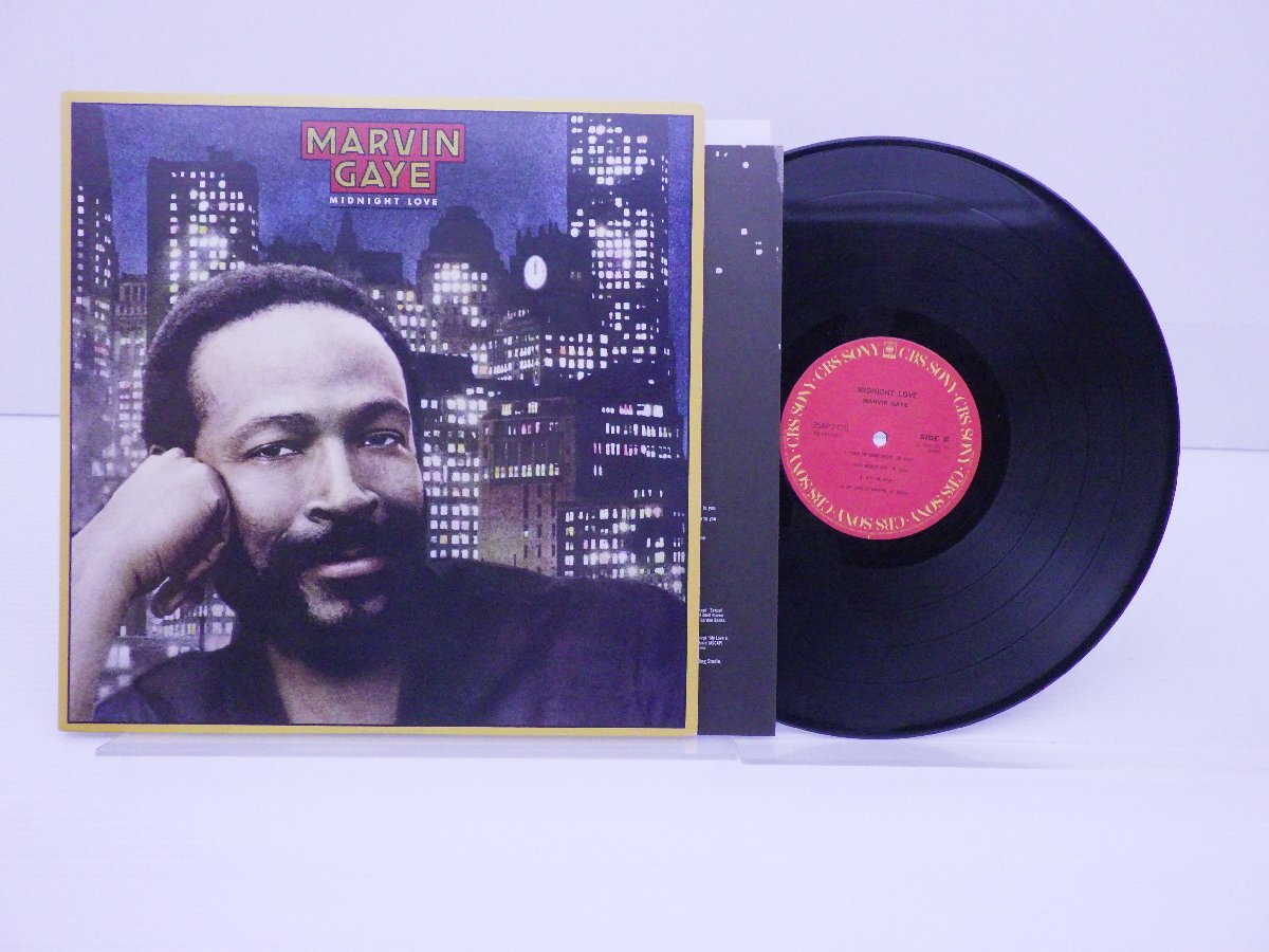Marvin Gaye(マーヴィン・ゲイ)「Midnight Love」LP（12インチ）/CBS/SONY(25AP 2470)/R&B・ソウルの画像1