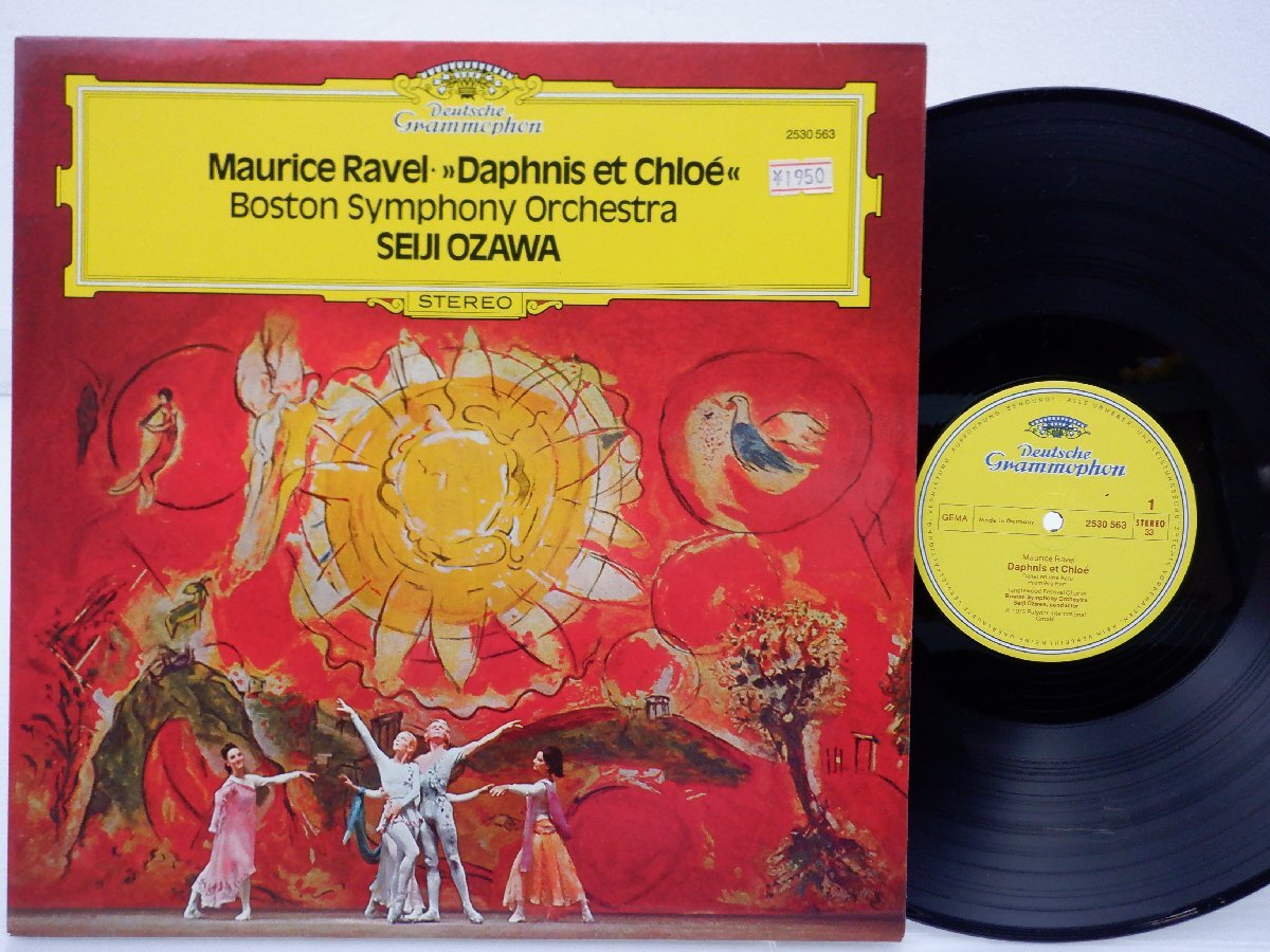 Maurice Ravel「≫Daphnis Et Chloe≪」LP（12インチ）/Deutsche Grammophon(2530 563)/クラシック_画像1