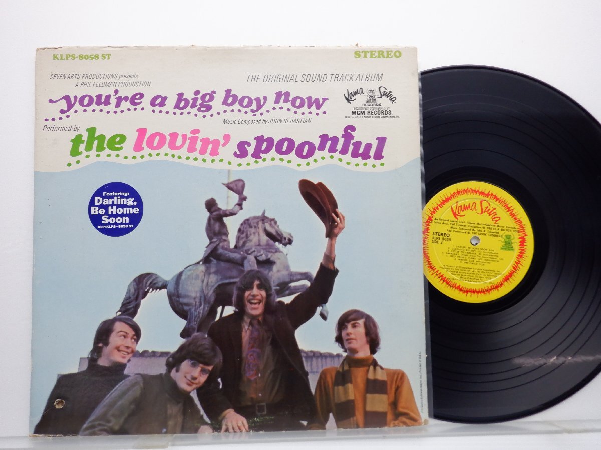 The Lovin' Spoonful「You're A Big Boy Now - The Original Sound Track Album」LP（12インチ）/Kama Sutra(KLPS-8058 ST)/洋楽ロックの画像1