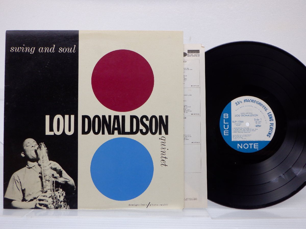 Lou Donaldson Quintet「Swing And Soul」LP（12インチ）/Blue Note(K18P 9242)/ジャズの画像1