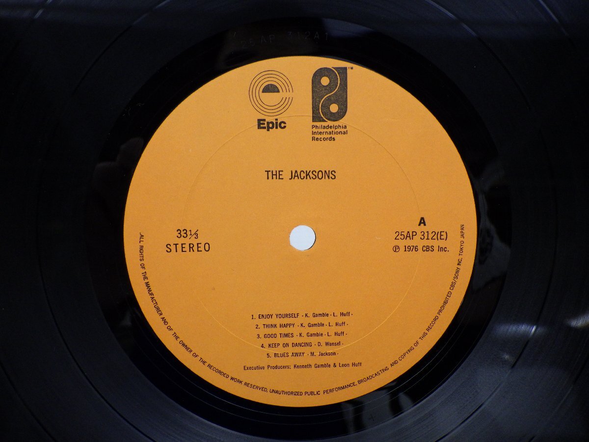 【帯付】The Jacksons(ジャクソンズ)「The Jacksons」LP（12インチ）/Epic(25AP 312)/ファンクソウルの画像2