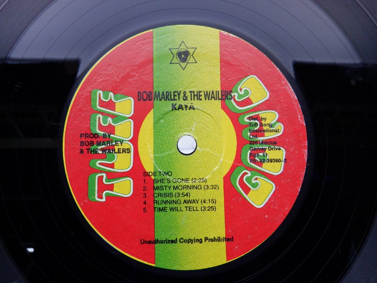 Bob Marley & The Wailers「Kaya」LP（12インチ）/Tuff Gong(422-846 209 1)/レゲエの画像2