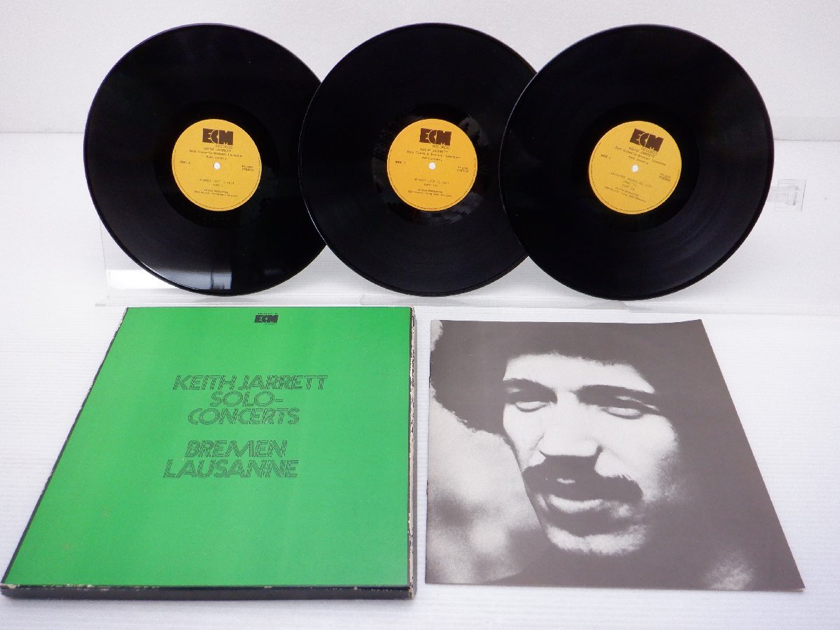 Keith Jarrett(キース・ジャレット)「Solo Concerts(ソロ・コンサート)」LP（12インチ）/ECM Records(PA-3031～3)/ジャズの画像1