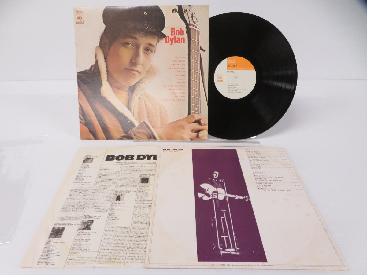 Bob Dylan(ボブ・ディラン)「Bob Dylan」LP（12インチ）/CBS/Sony(SOPL 220)/フォークの画像1