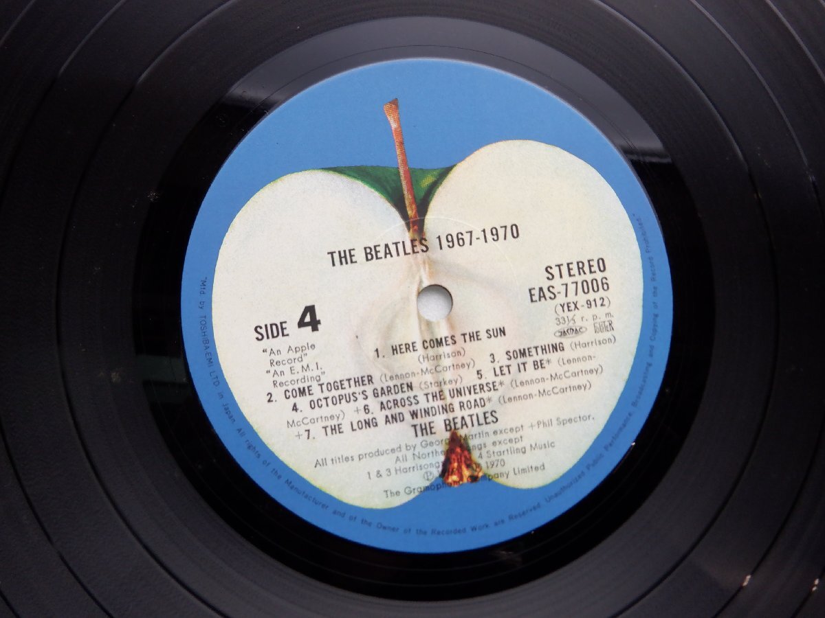 The Beatles(ビートルズ)「1967-1970」LP（12インチ）/Apple Records(EAS-77005・6)/洋楽ポップス_画像2