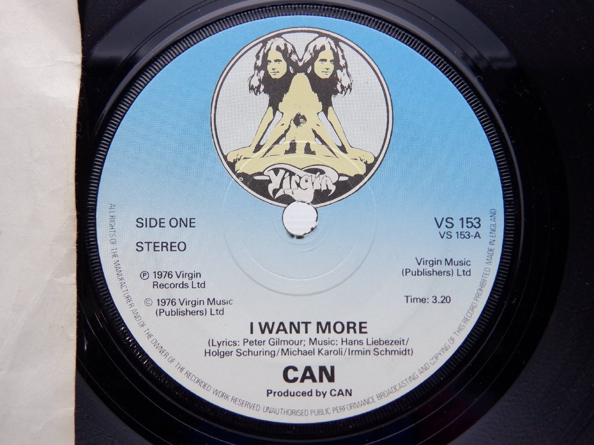 Can「I Want More / ... And More」EP（7インチ）/Virgin(VS 153)/洋楽ロックの画像2