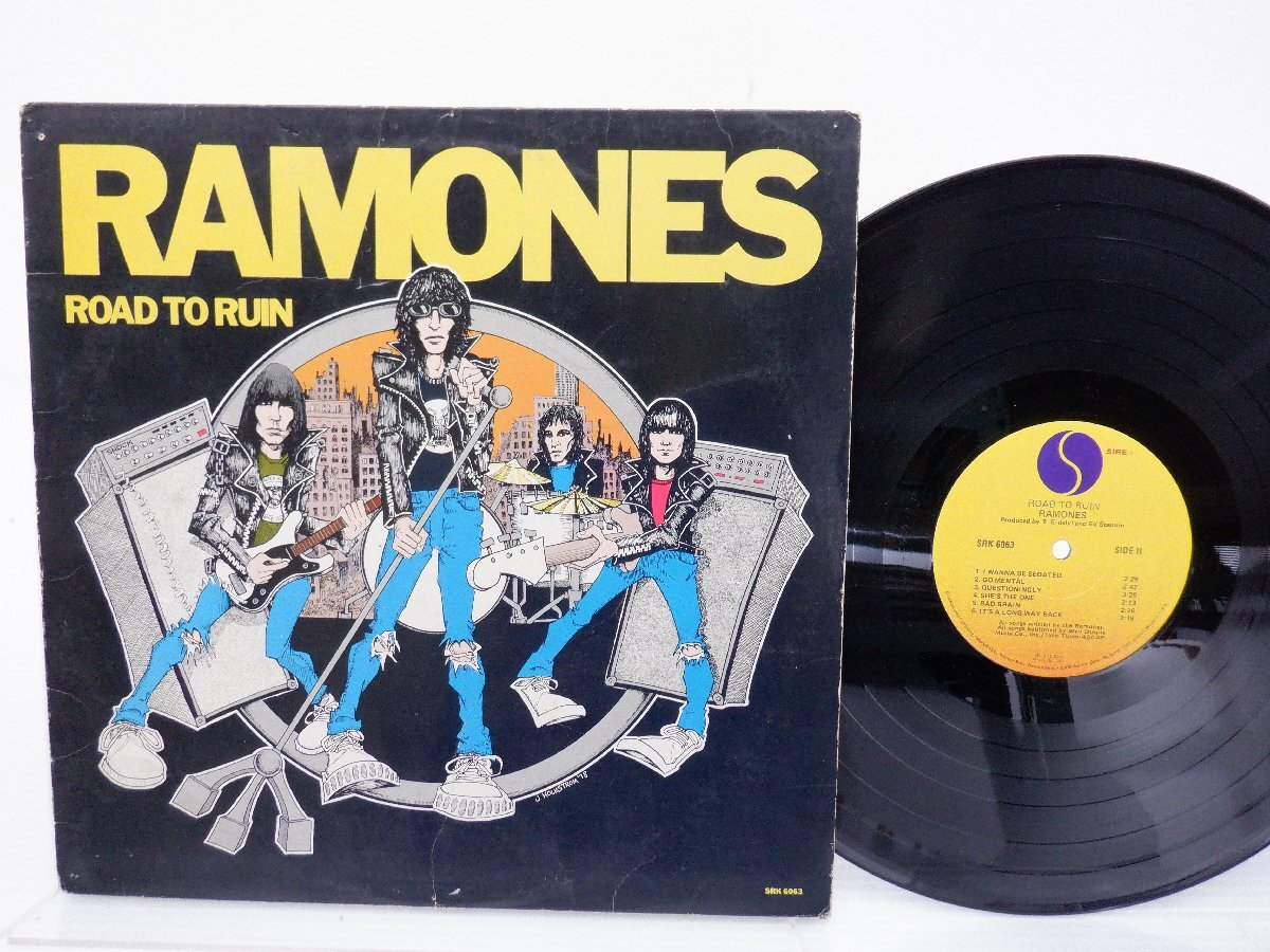 【US盤】Ramones「Road To Ruin」LP（12インチ）/Sire(SRK 6063)/Rock_画像1