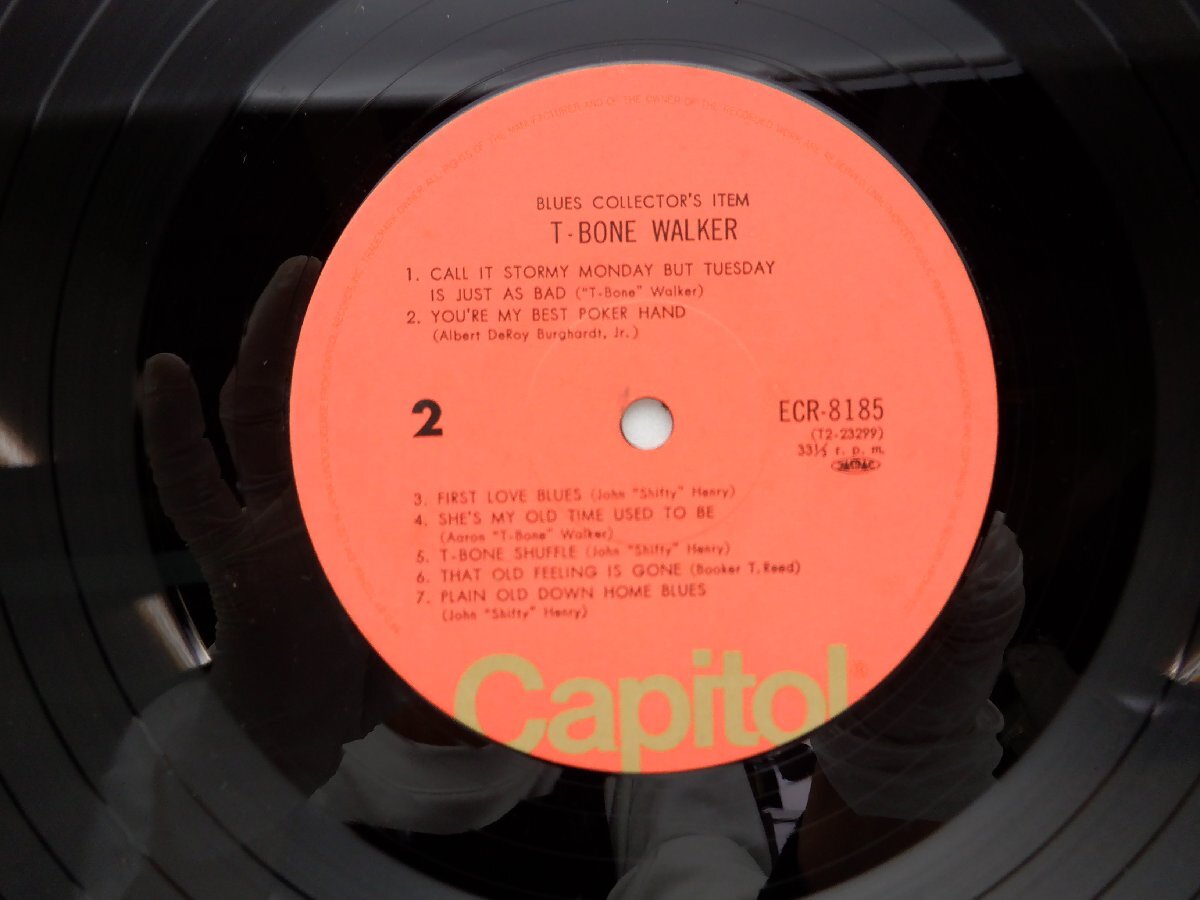 T-Bone Walker(T-ボーン・ウォーカー)「The Great Blues Vocals And Guitar Of T-Bone Walker」Capitol Records(ECR 8185)/ブルースの画像2