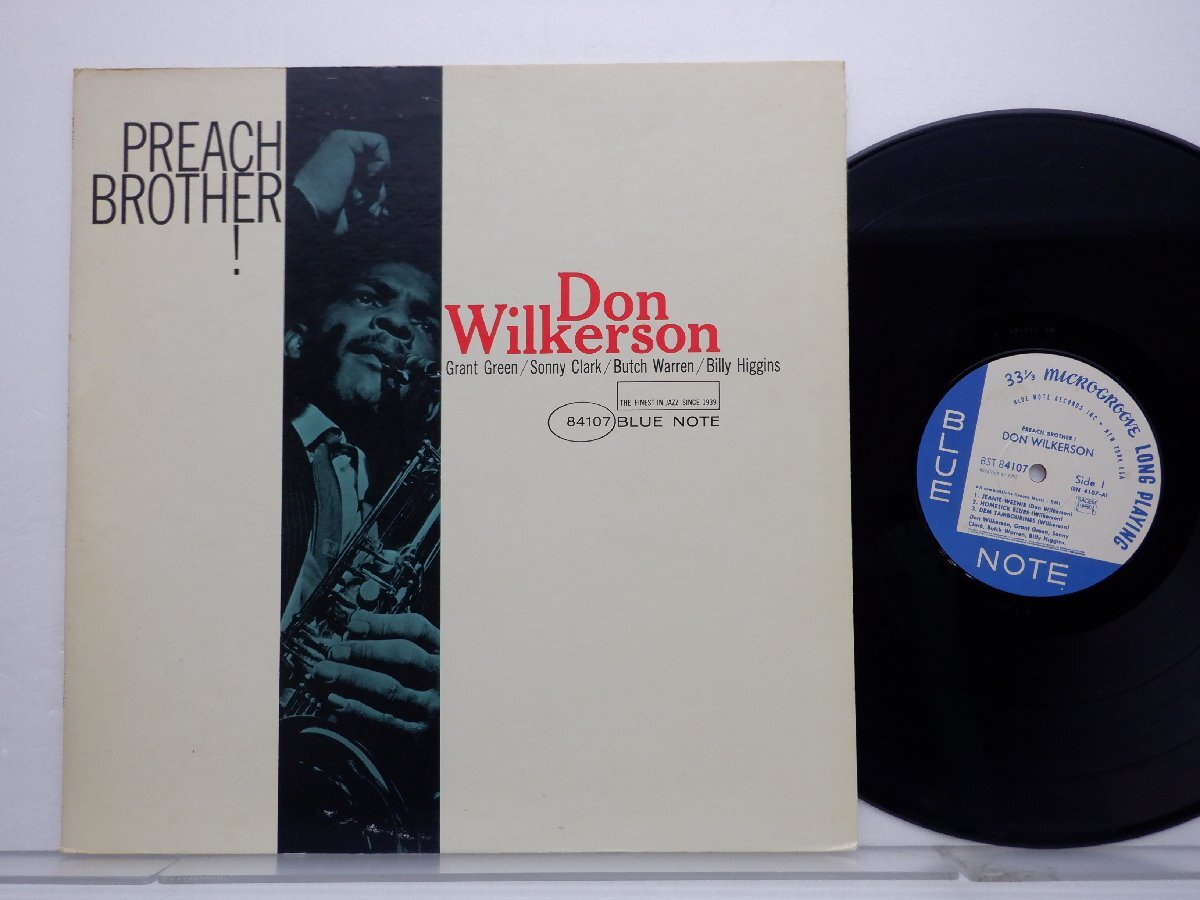 Don Wilkerson「Preach Brother!」LP（12インチ）/Blue Note(BST 84107)/ジャズの画像1