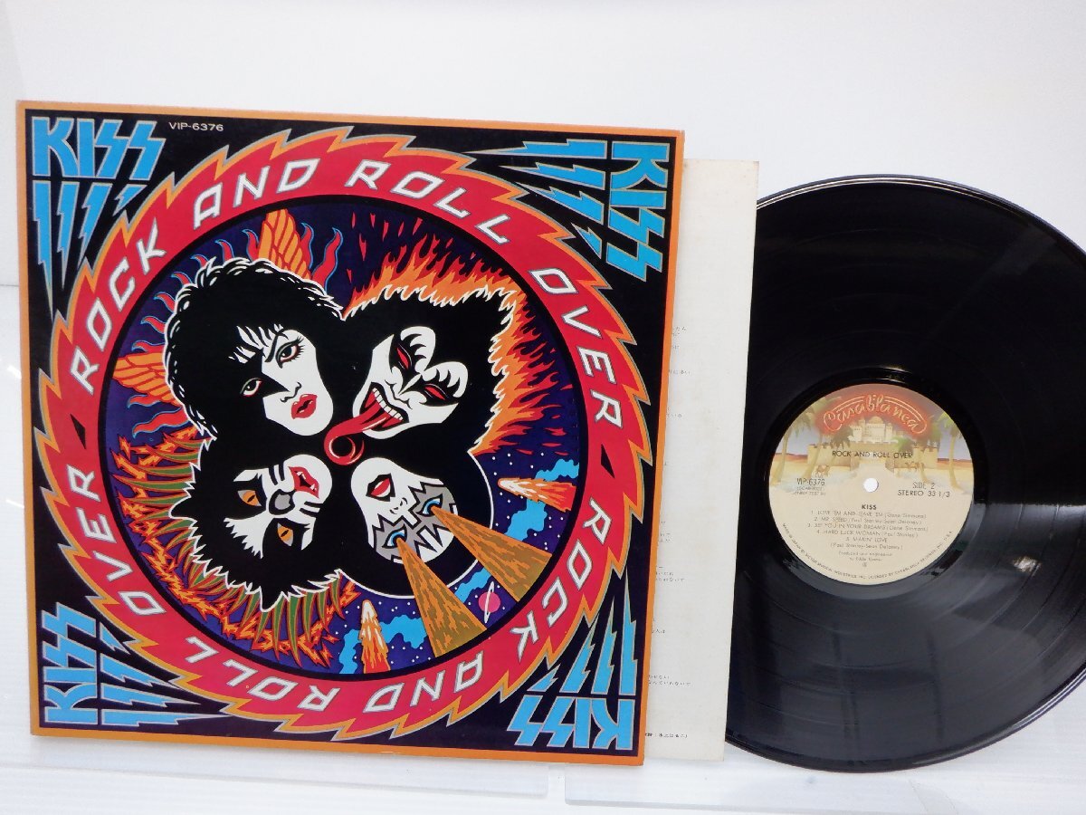 KISS(キッス)「Rock And Roll Over(地獄のロック・ファイアー)」LP（12インチ）/Casablanca Records(VIP-6376)/ロック_画像1