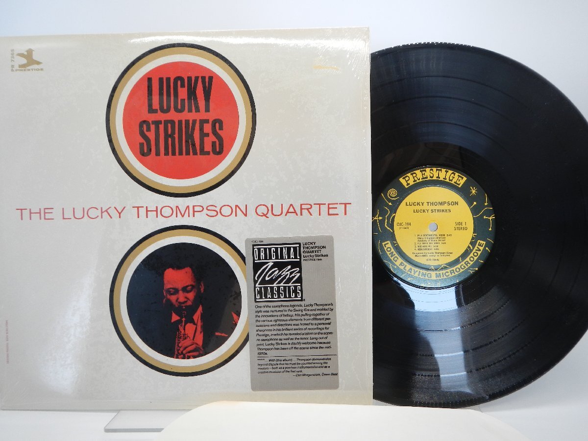 The Lucky Thompson Quartet「Lucky Strikes」LP（12インチ）/Original Jazz Classics(OJC-194)/ジャズの画像1