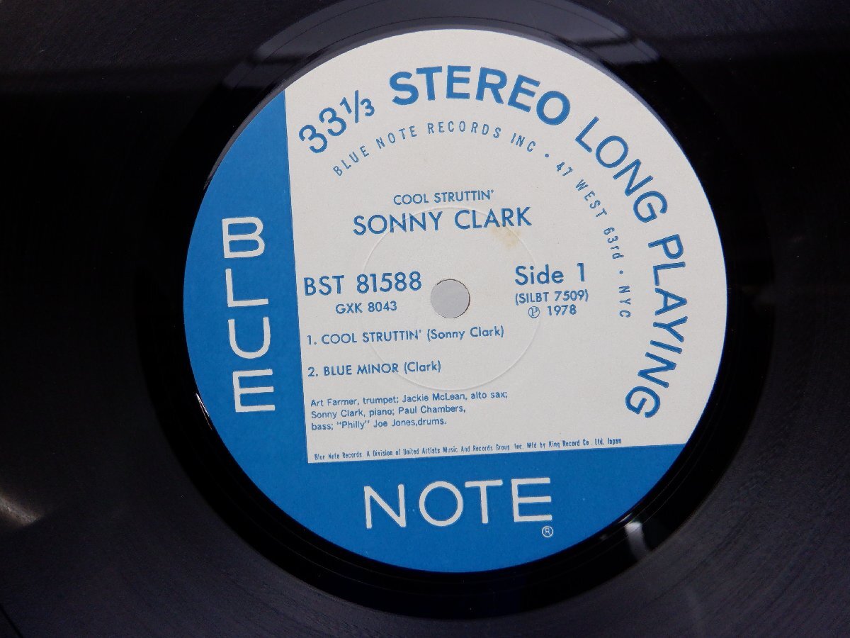 Sonny Clark(ソニー・クラーク)「Cool Struttin'(クール・ストラッティン)」LP（12インチ）/Blue Note(BST 81588 / GXK 8043)/ジャズの画像2