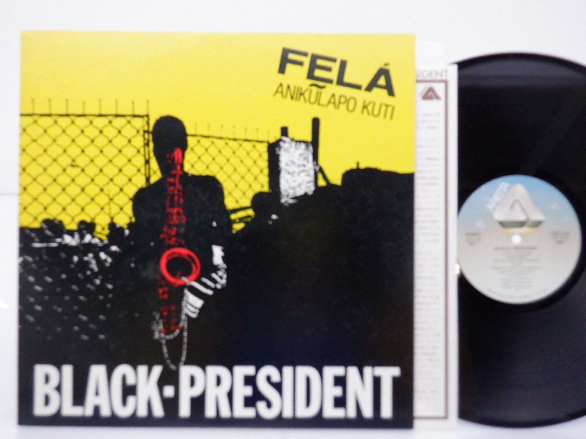 Fela Anikulapo Kuti「Black-President」LP（12インチ）/Arista(25RS-134)/ジャズの画像1
