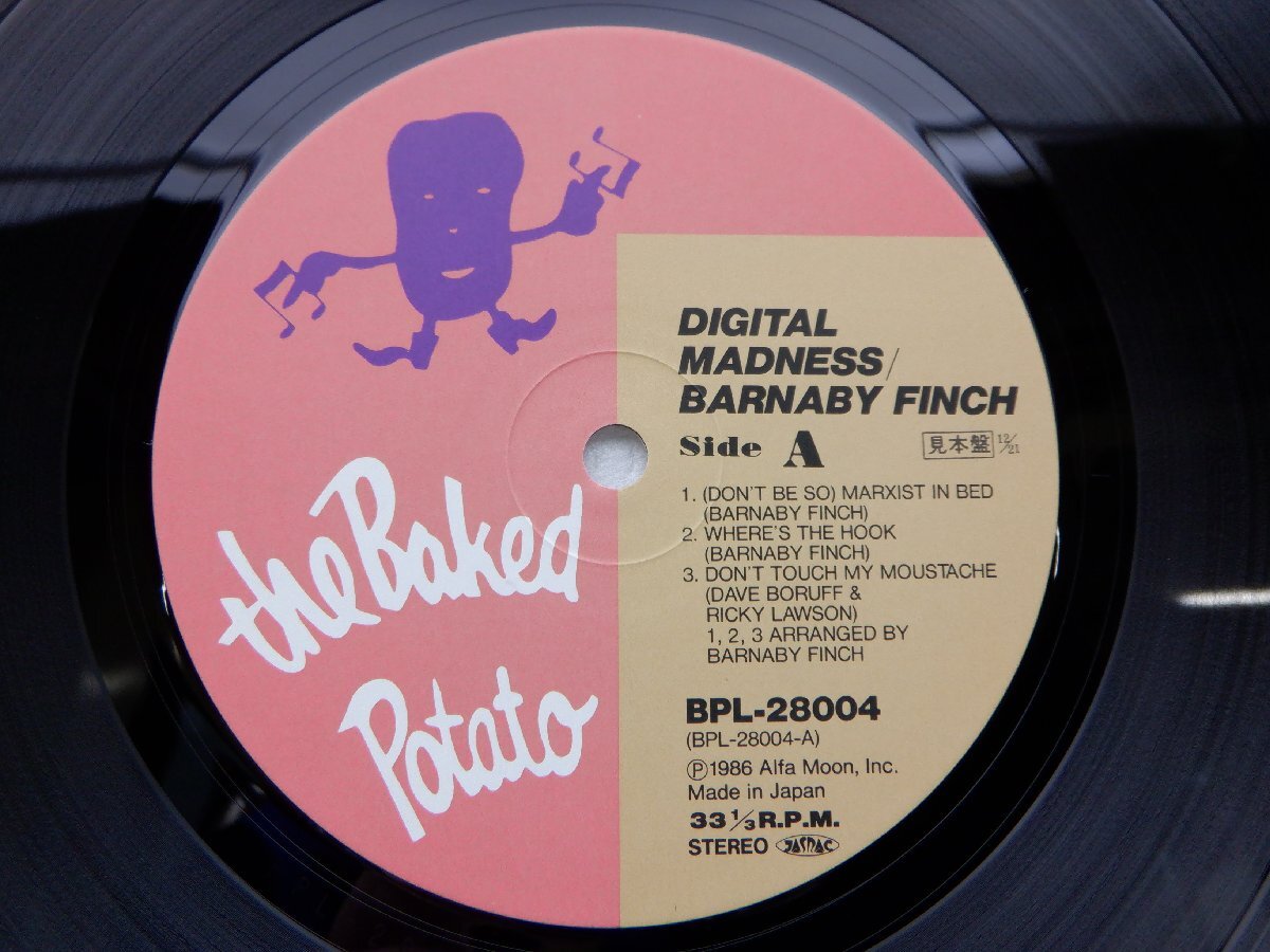 Barnaby Finch「Digital Madness」LP（12インチ）/The Baked Potato(BPL-28004)/洋楽ポップスの画像2
