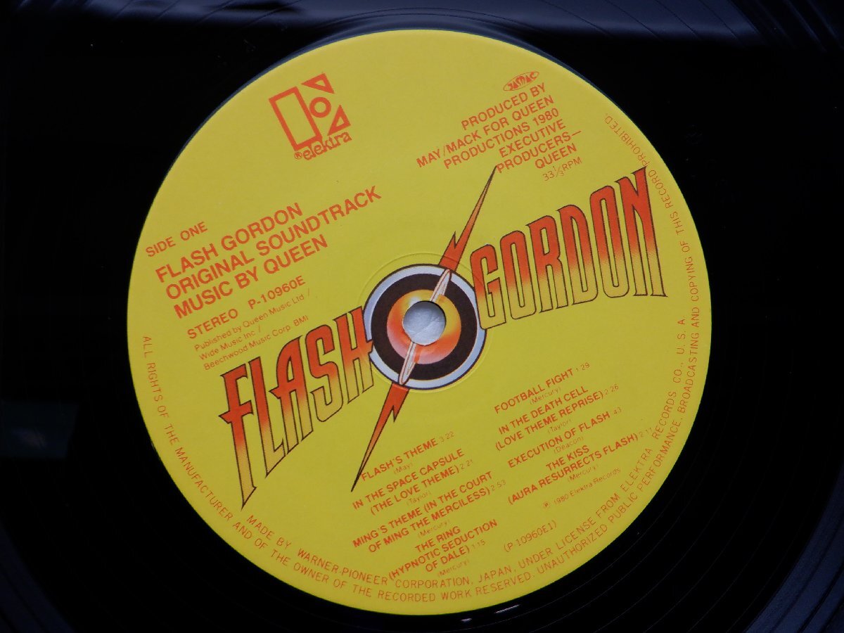 Queen(クイーン)「Flash Gordon (Original Soundtrack Music)(フラッシュ・ゴードン)」LP（12インチ）/Elektra(P-10960E)/Rockの画像2
