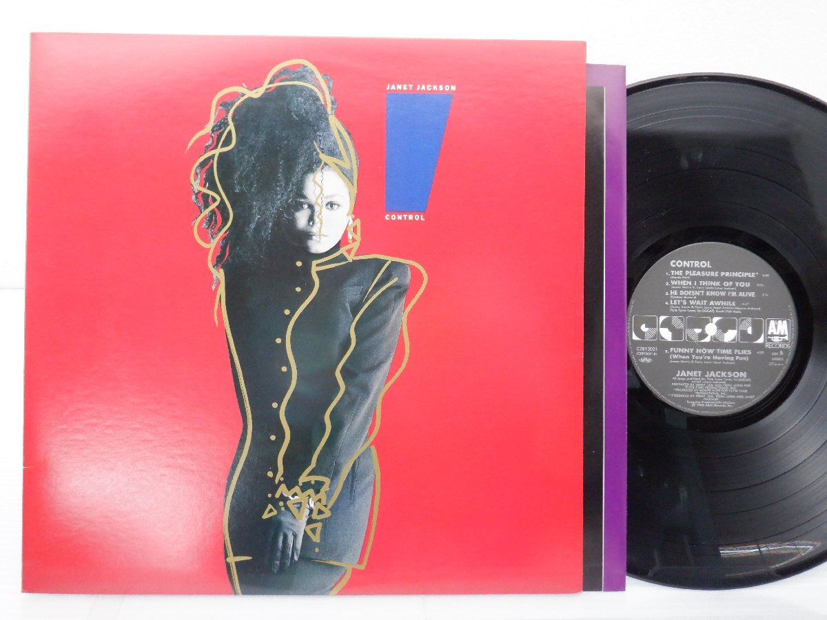 Janet Jackson(ジャネット・ジャクソン)「Control(コントロール)」LP（12インチ）/A&M Records(C28Y3021)/洋楽ポップスの画像1