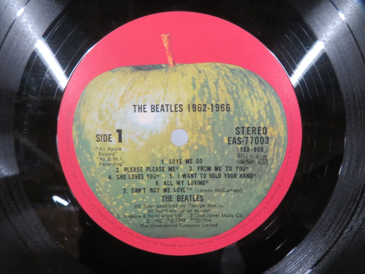 The Beatles(ビートルズ)「1962-1966」LP（12インチ）/Apple Records(EAS-77003・4)/ロックの画像2