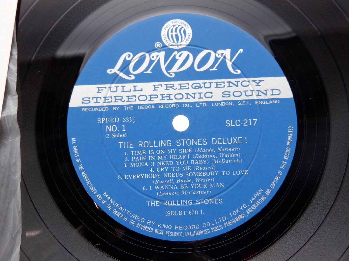 The Rolling Stones(ローリング・ストーンズ)「Deluxe(ローリング・ストーンズ・デラックス)」London Records(SLC 217)/洋楽ロックの画像2