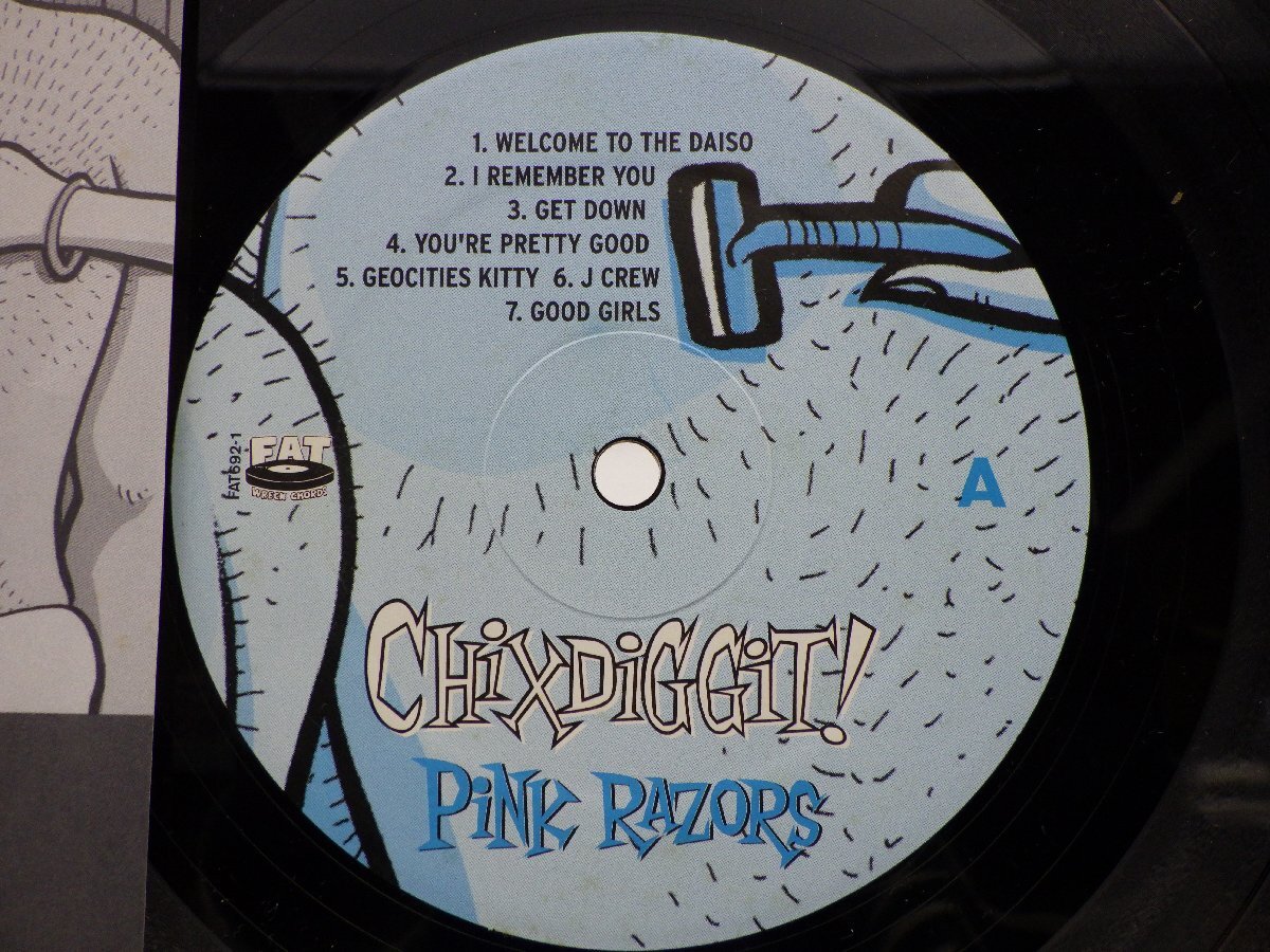 Chixdiggit! 「Pink Razors」LP（12インチ）/Fat Wreck Chords(FAT692-1)/洋楽ロック_画像2
