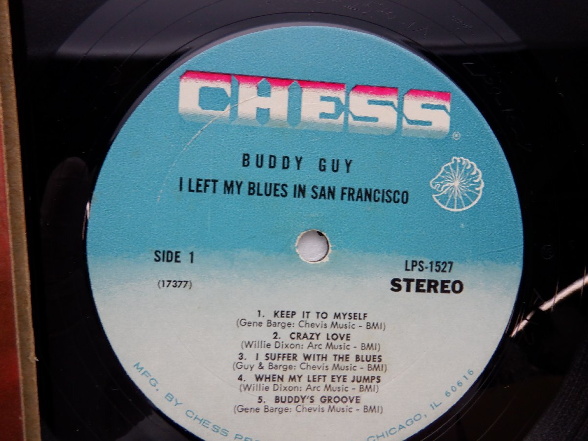 Buddy Guy「Left My Blues In San Francisco」LP（12インチ）/Chess(LPS-1527)/Bluesの画像2
