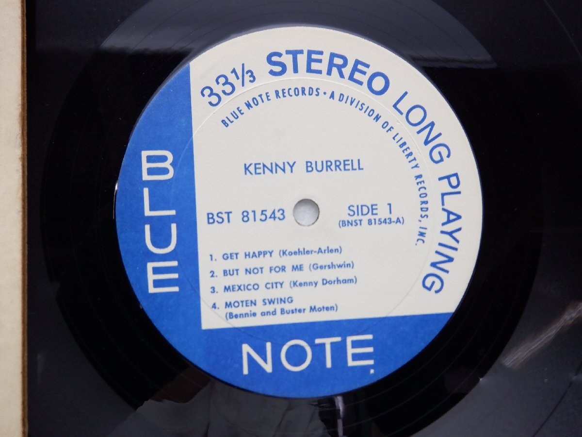 Kenny Burrell「Kenny Burrell」LP（12インチ）/Blue Note(BST 81543)/ジャズ_画像2