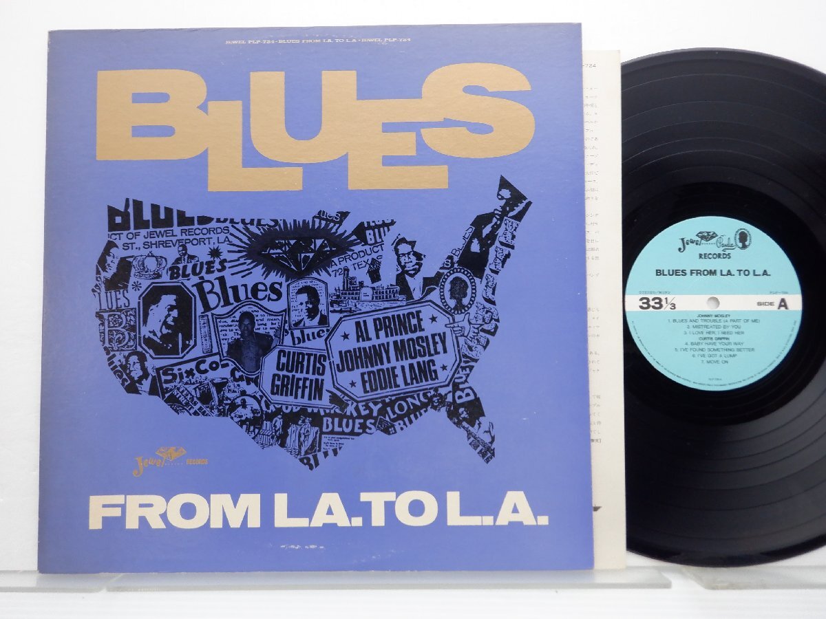 Various「From LA. To L.A.」LP（12インチ）/P-Vine Special(PLP-724)/ブルースの画像1