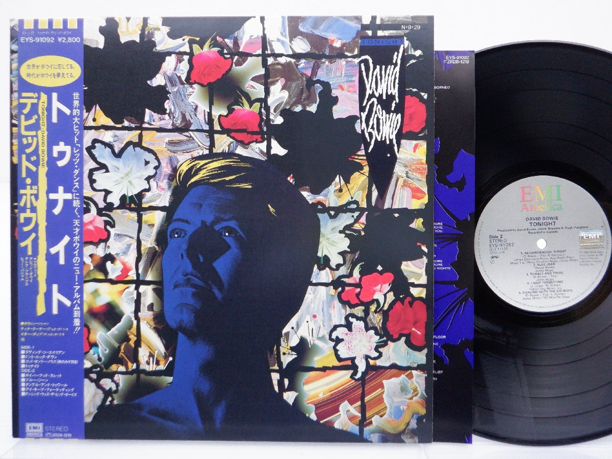 David Bowie(デビッド・ボウイ)「Tonight(トゥナイト)」LP（12インチ）/Toshiba Records/東芝EMI(EYS-91092)/ポップス_画像1