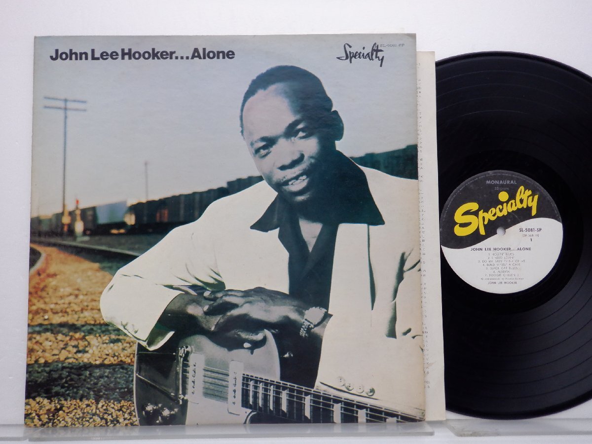 John Lee Hooker「Alone」LP（12インチ）/Specialty(SL-5081-SP)/ブルースの画像1
