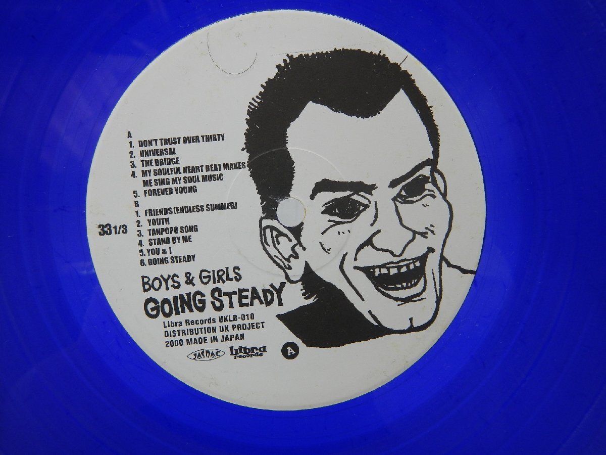 Going Steady(ゴーイング・ステディ)「Boys & Girls」LP（12インチ）/Libra Records(UKLB-010)/Rock_画像2