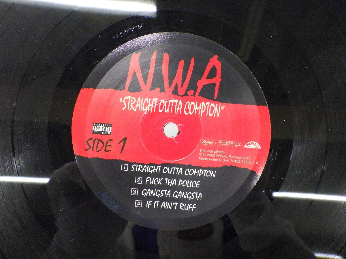 N.W.A /N.W.A.「Straight Outta Compton」LP（12インチ）/Capitol Records(7243 5 37936 1 6)/ヒップホップの画像2