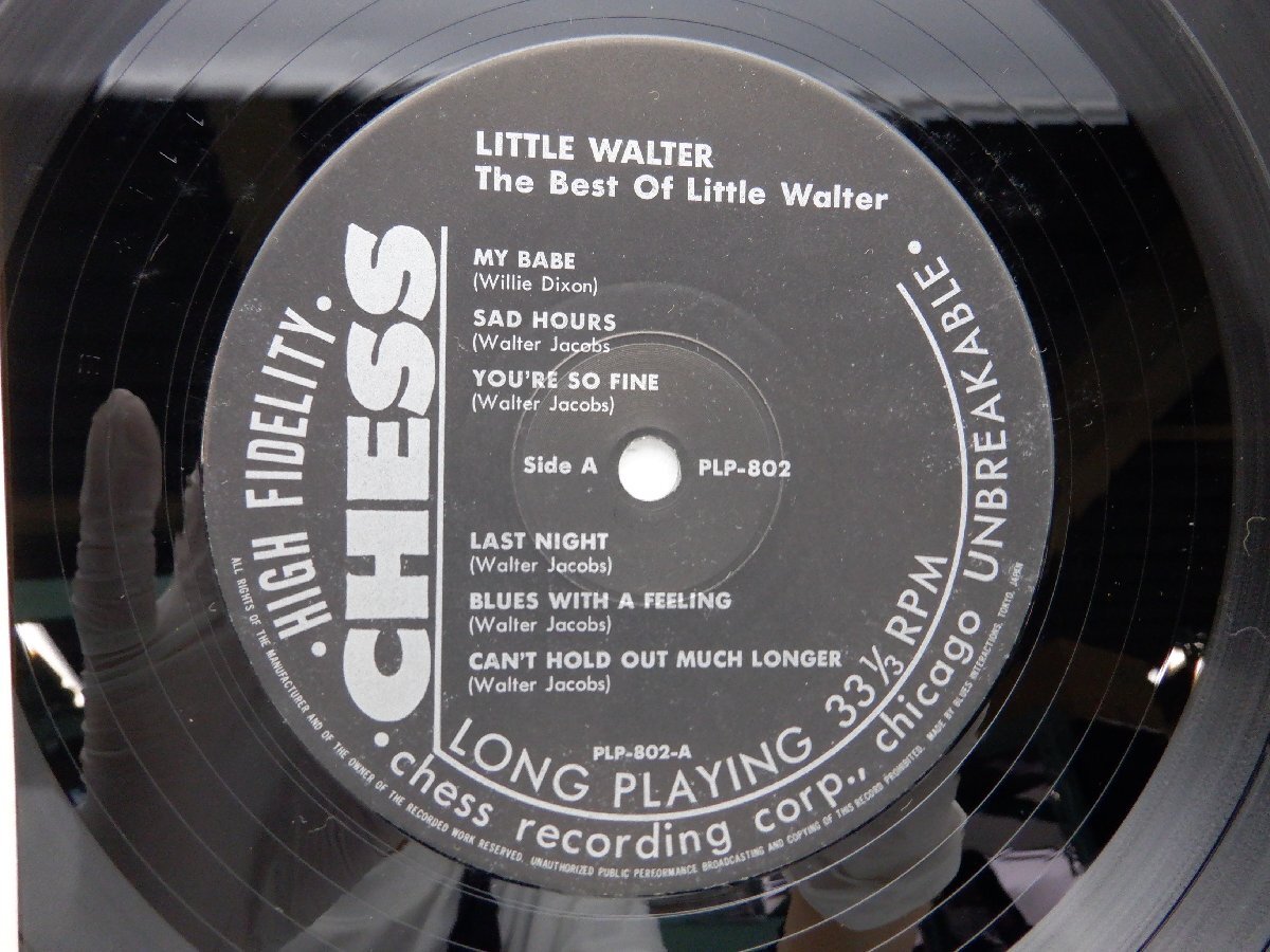 Little Walter「The Best Of Little Walter」LP（12インチ）/Chess(PLP-802)/Bluesの画像2