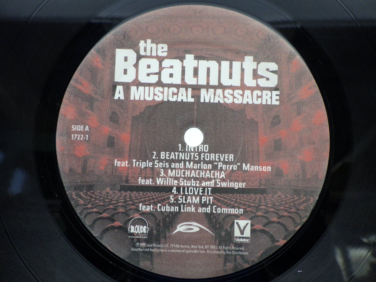 The Beatnuts「A Musical Massacr」LP(loud 1722)/ヒップホップの画像2