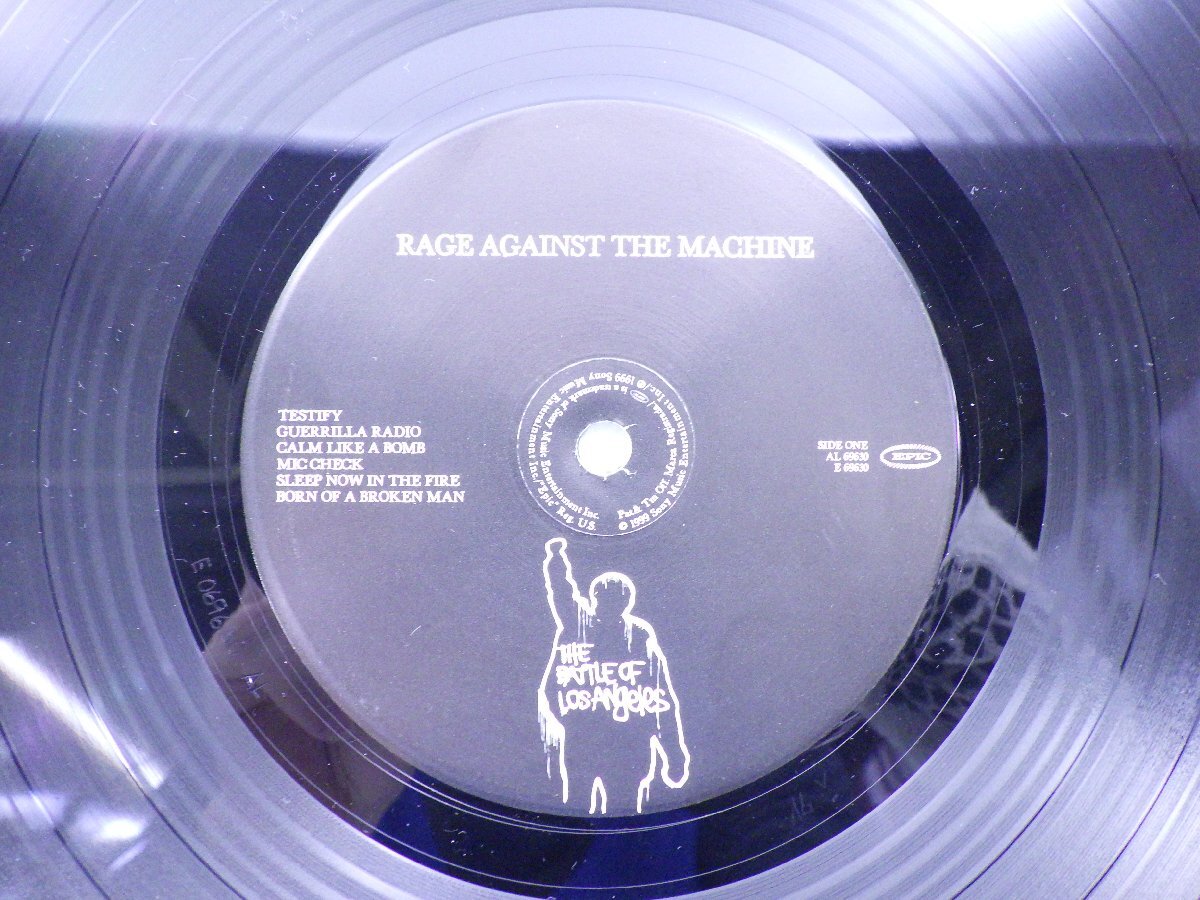 Rage Against The Machine「The Battle Of Los Angeles」LP（12インチ）/Epic(E 69630)/洋楽ロック_画像2