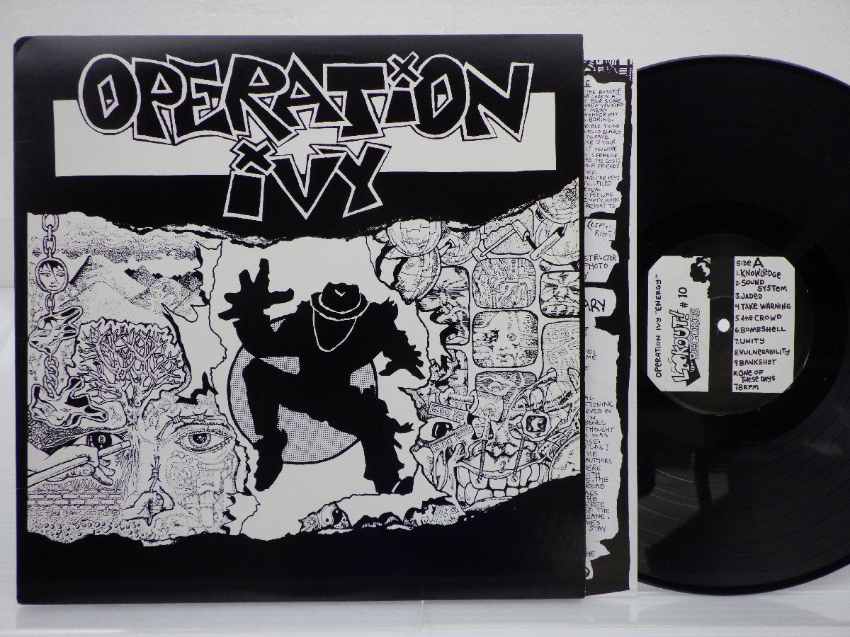 【US盤】Operation Ivy(オペレーション・アイビー)「Energy」LP（12インチ）/Lookout! Records(Lookout #10)/Rockの画像1