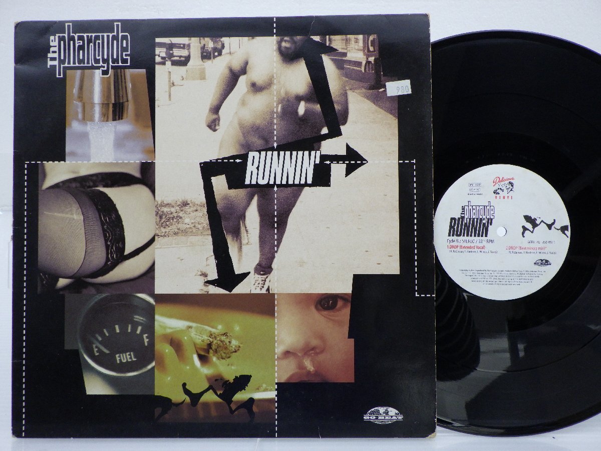 The Pharcyde「Runnin'」LP（12インチ）/Go! Discs(GODX 142)/ヒップホップの画像1
