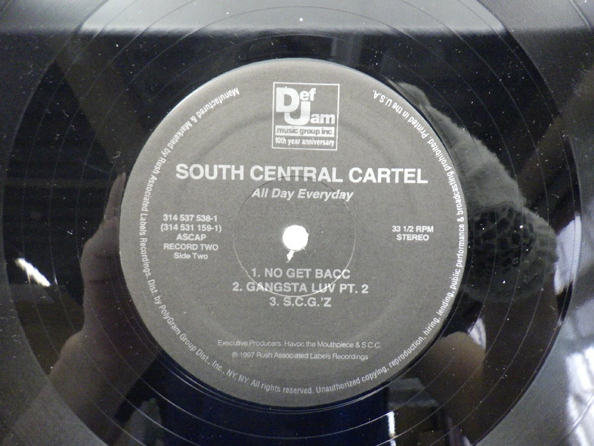 【US盤】South Central Cartel「All Day Everyday」LP（12インチ）/Def Jam Music Group Inc.(314 531 159-1)/Hip Hopの画像2