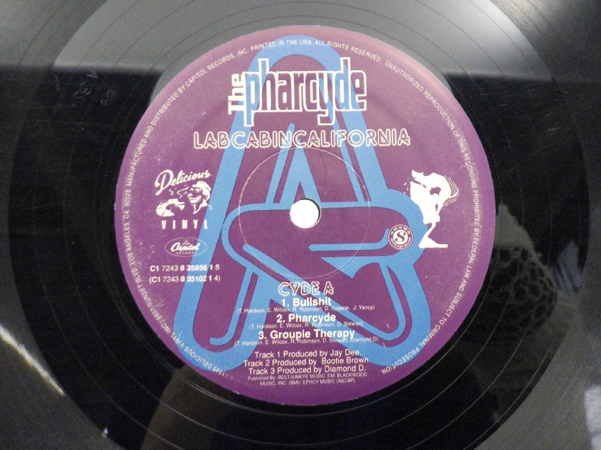The Pharcyde( fur side )[Labcabincalifornia]LP(12 -inch )/Delicious Vinyl(C1 7243 8 35102 1 4)/Hip Hop