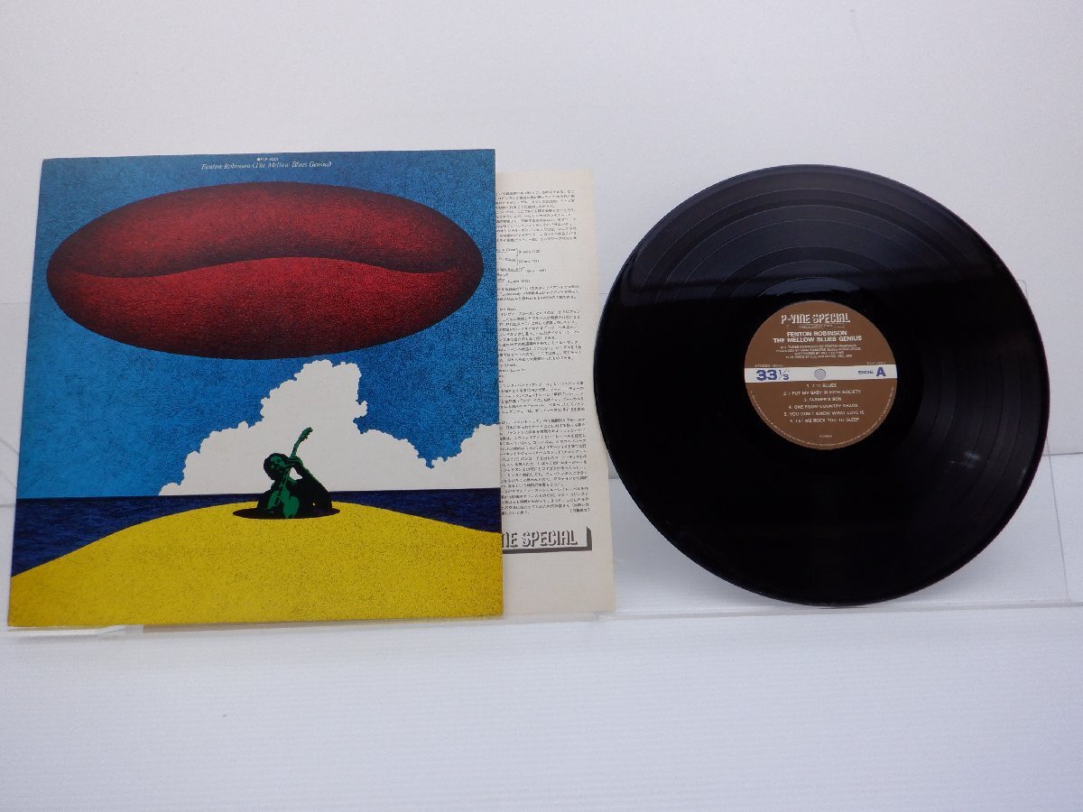 Fenton Robinson「The Mellow Blues Genius」LP（12インチ）/P-Vine Special(PLP-9001)/ブルースの画像1